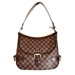 Vintage Louis Vuitton Highbury Damier Ebene Bag